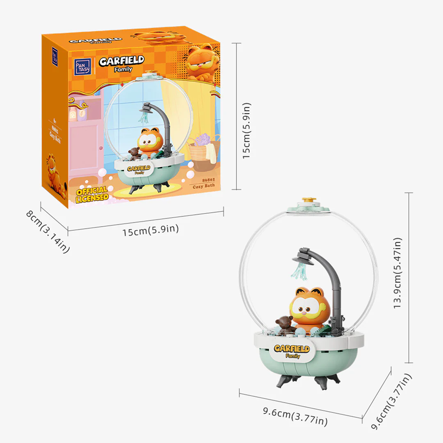 Pantasy 86802 Garfield Cozy Bath