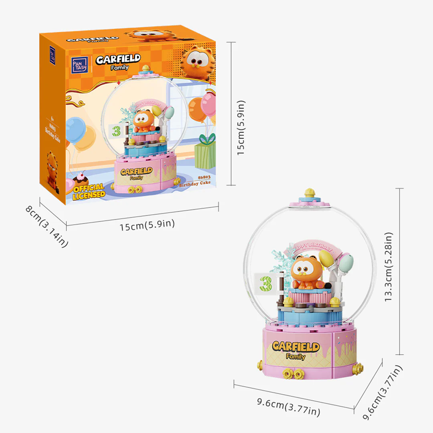 Pantasy 86803 Garfield Birthday Cake