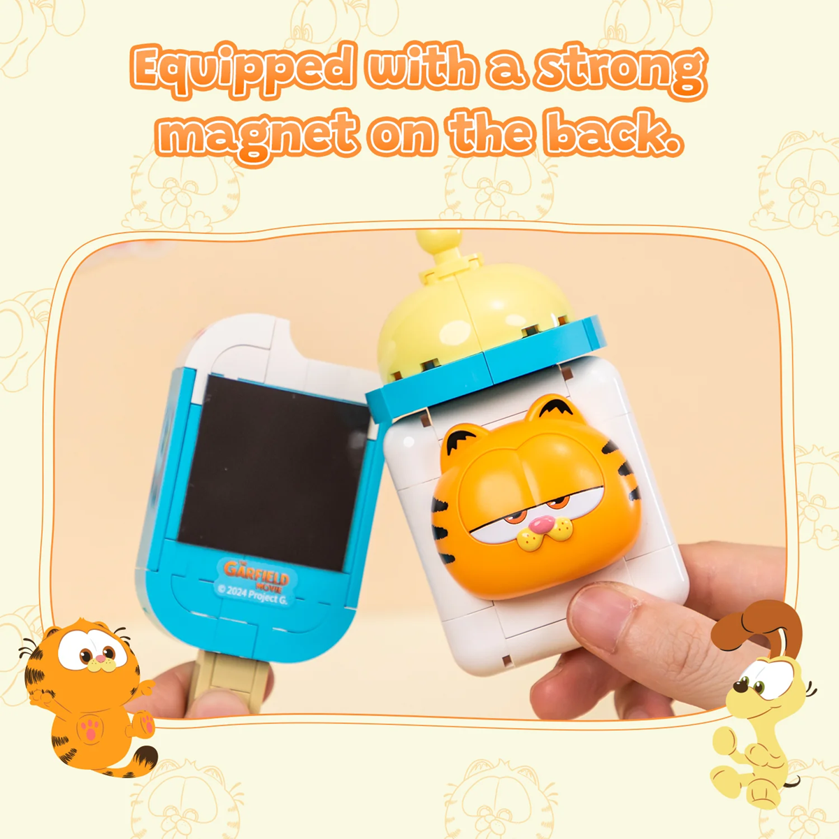 Pantasy 86817 Garfield Fridge Magnet Series - Popsicle Fridge Magnet
