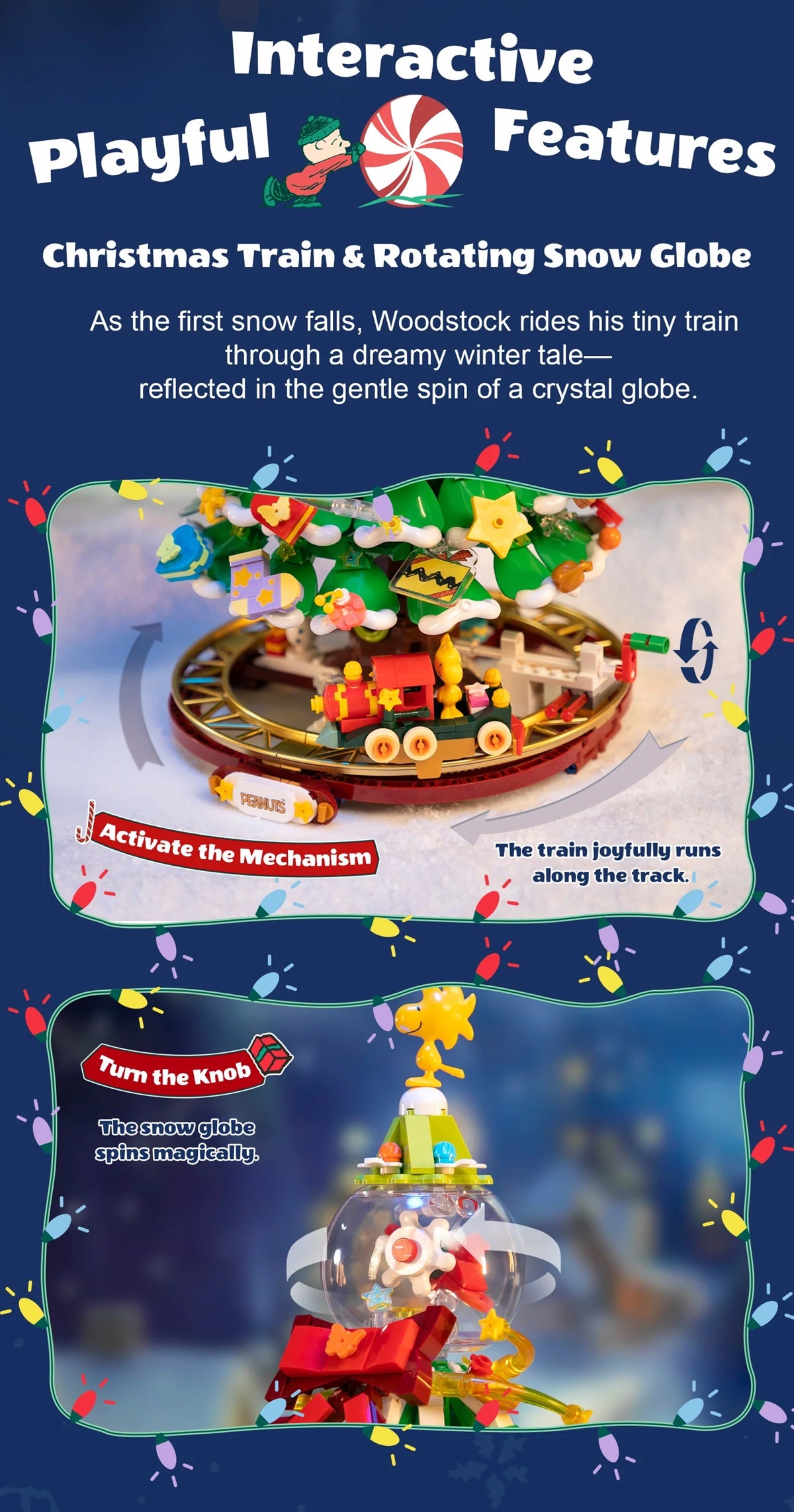 Pantasy 86909 Peanuts - Snoopy's Christmas Tree