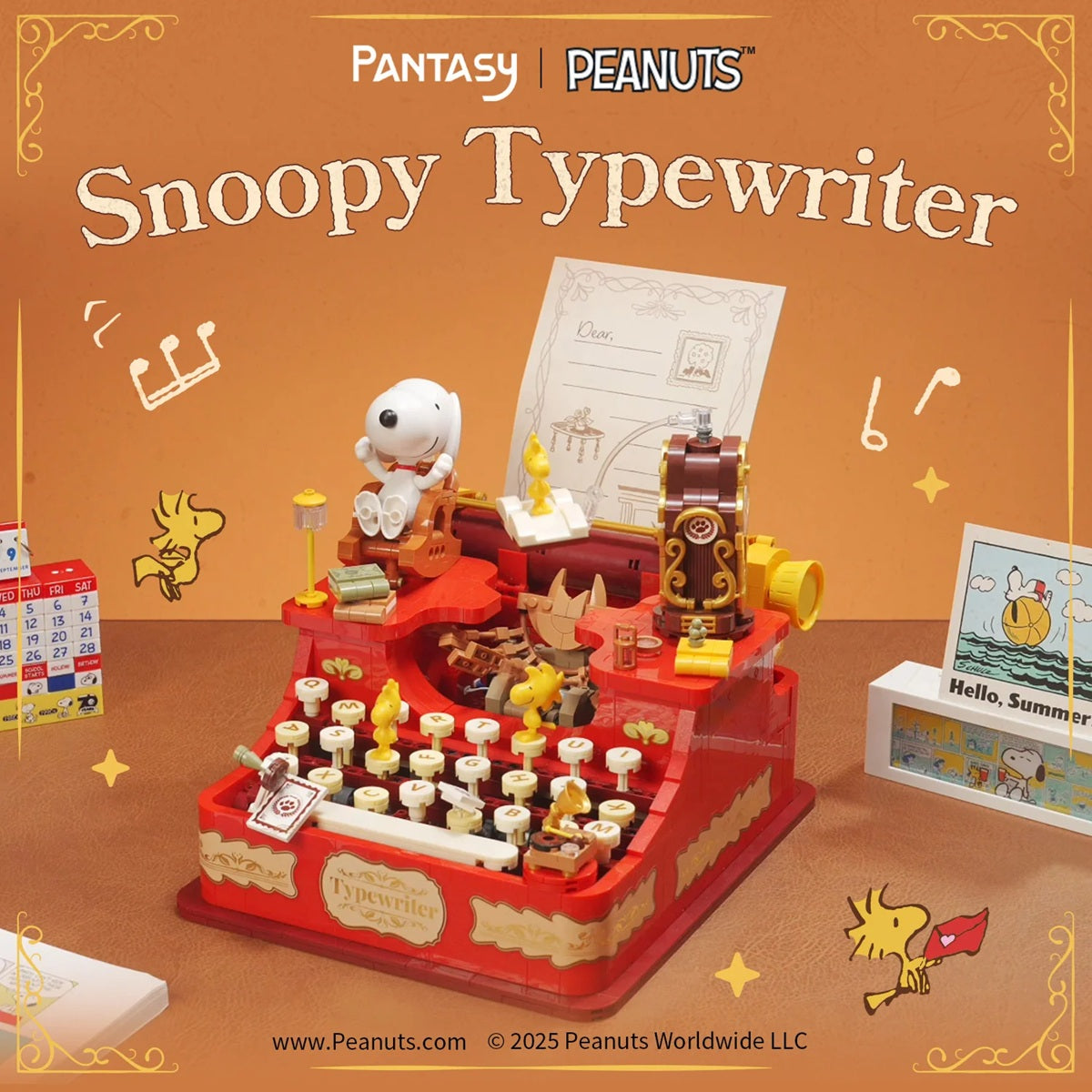 Pantasy 86917 Peanuts Snoopy Typewriter (Motorised)