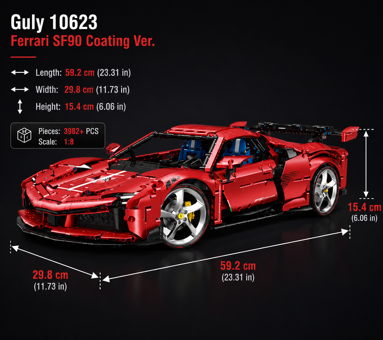 Guly 10623 Ferrari SF90 Coating Ver.