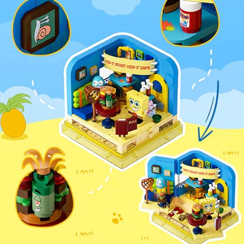 SEMBO AREA-X AB0050 SpongeBob Pineapple House Restaurant