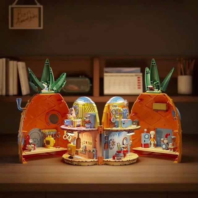 SEMBO Area-X AB0064 SpongeBob SquarePants Pineapple House