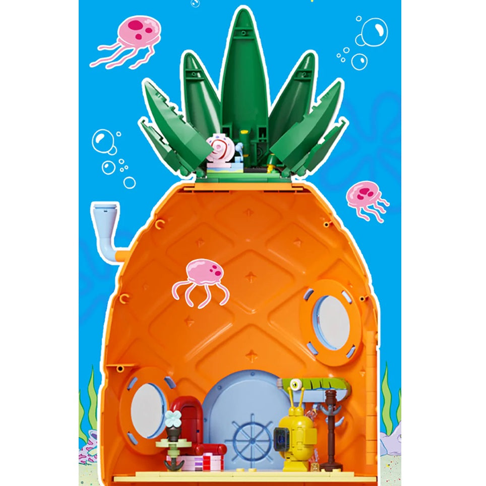 SEMBO Area-X AB0064 SpongeBob SquarePants Pineapple House