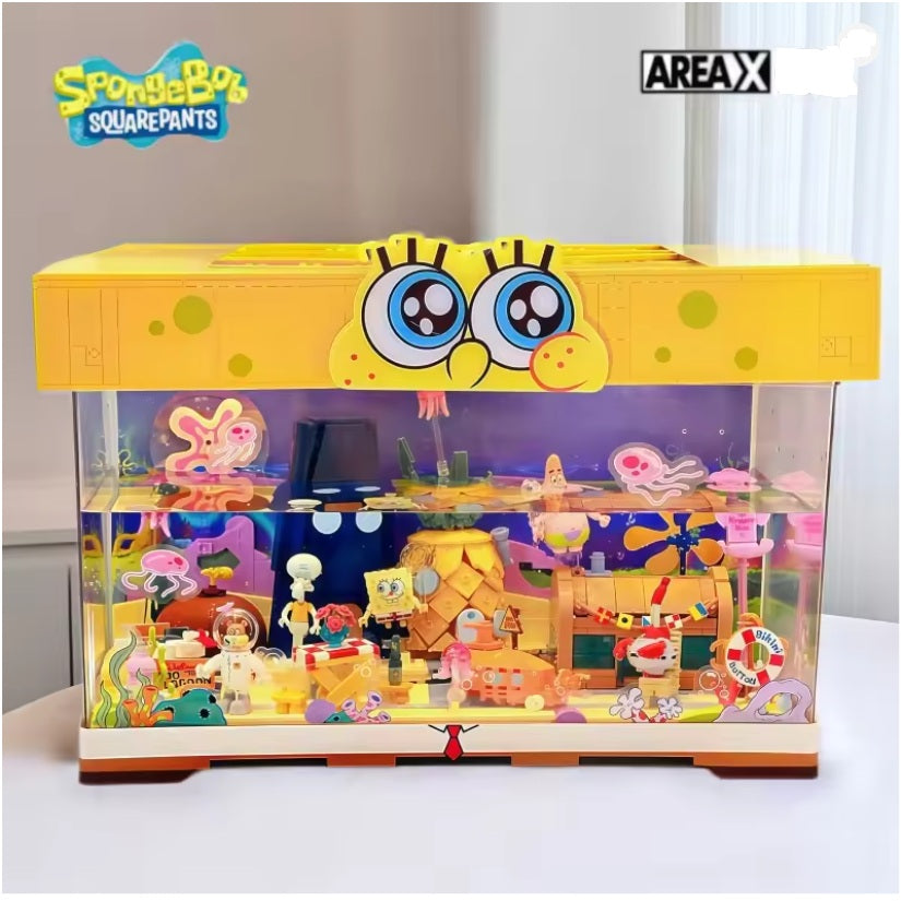 SEMBO Area-X AB0082 SpongeBob SquarePants Fish Tank