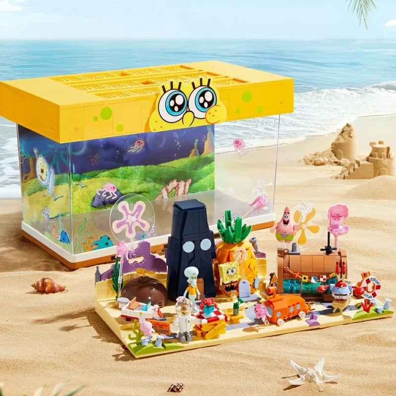 SEMBO Area-X AB0082 SpongeBob SquarePants Fish Tank