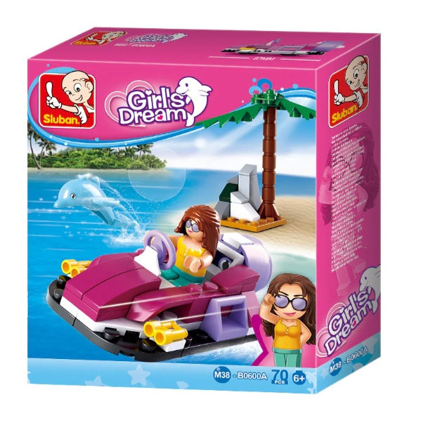 Sluban B0600 Girls Dream 4 Designs With Mini Figures - Each (1 of 8)