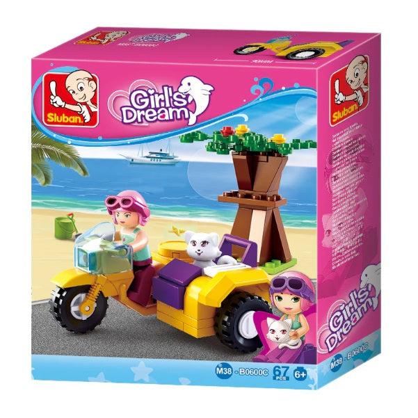 Sluban B0600 Girls Dream 4 Designs With Mini Figures - Each (1 of 8)