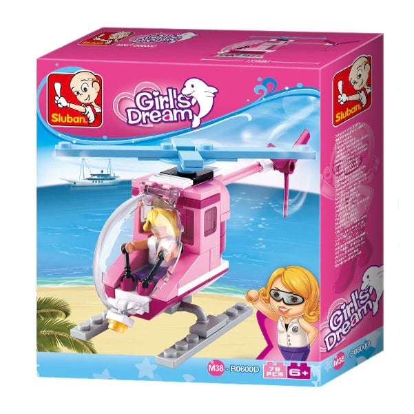 Sluban B0600 Girls Dream 4 Designs With Mini Figures - Each (1 of 8)