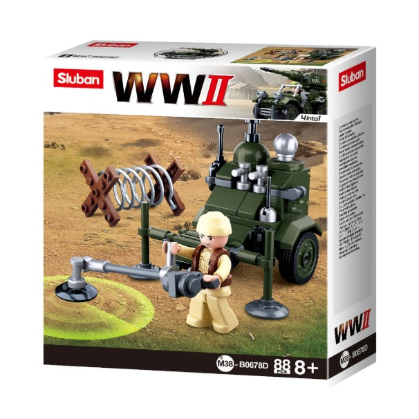 Sluban B0678 WW2 4 DESIGNS 4 INTO 1 With Mini Figures - Each (1 of 8)