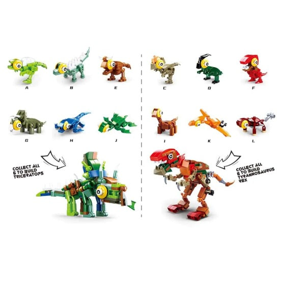 Sluban B0796 QBricks Dinosaur Egg - Each (1 of 24)