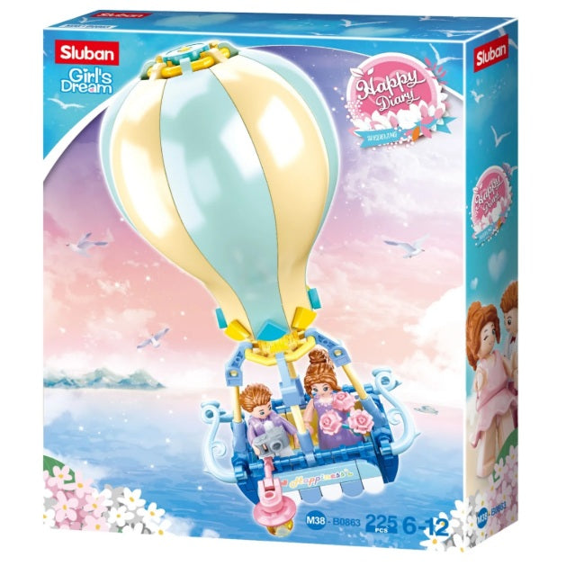 Sluban B0863 Girl's Dream Hot Air Balloon