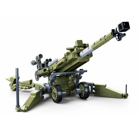 Sluban B0890 MB M777 Howitzer with 2 Minifigures
