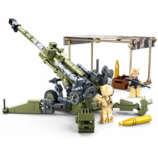 Sluban B0890 MB M777 Howitzer with 2 Minifigures
