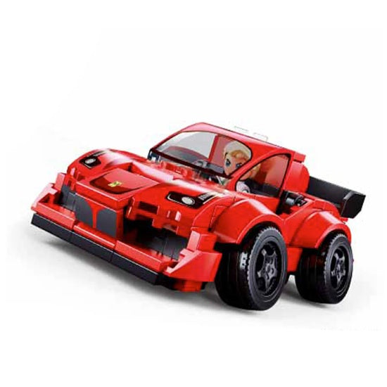 Sluban B1203 Super Cars Hatchback With Mini Figure (Scale 1/40) Each (1 of 8)