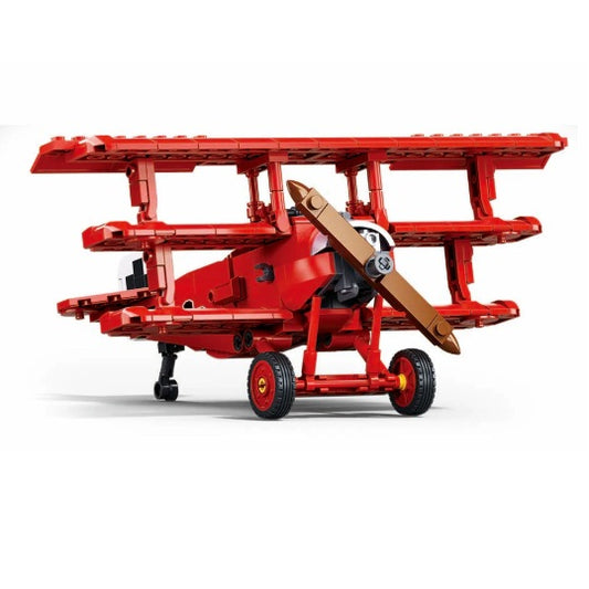Sluban B1292 WW1 Fokker Dr.1 Triplane with Minifigure