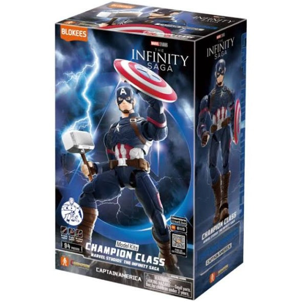 BLOKEES 81115 Marvel Infinity SAGA - Captain America Champion Class (CC03) Model Kit