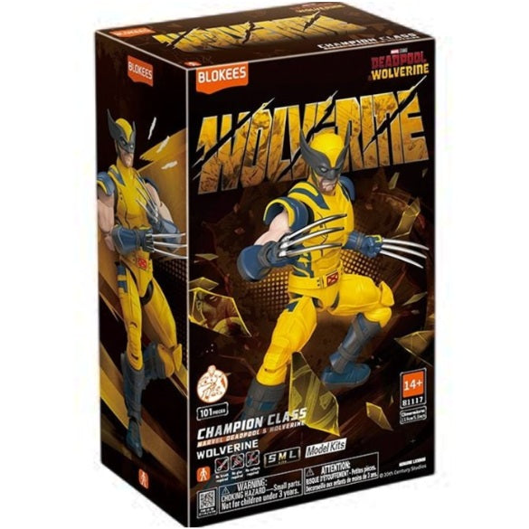 BLOKEES 81117 Marvel Infinity SAGA - Wolverine Champion Class (CC05) Model Kit