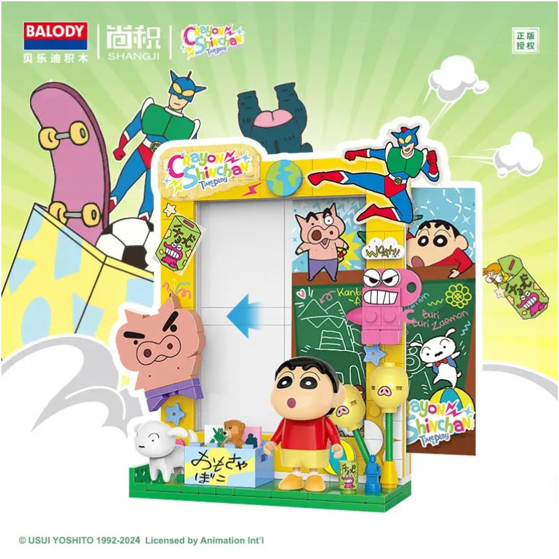 Balody 21196 Crayon Shin-chan Photo Frame Fridge Magnet