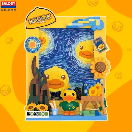 Balody 21281 B.Duck The Stary Night Photo Frame Fridge Magnet