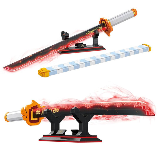 DK1503 Demon Slayer - Nichirin Sword (Brick Model)