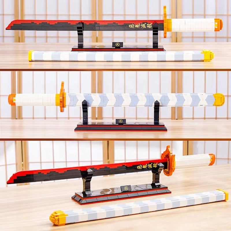 DK1503 Demon Slayer - Nichirin Sword (Brick Model)
