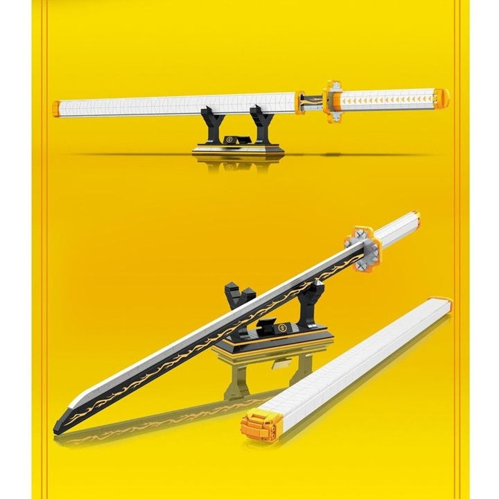 DK 1506 – Demon Slayer - Zenitsu's Katana Building Block Set