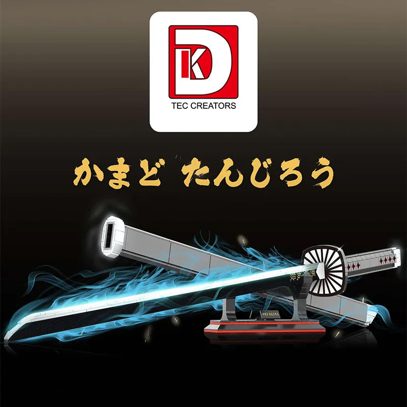 DK 1516 Demon Slayer - Tanjiro Kamado's Katana Building Block Set