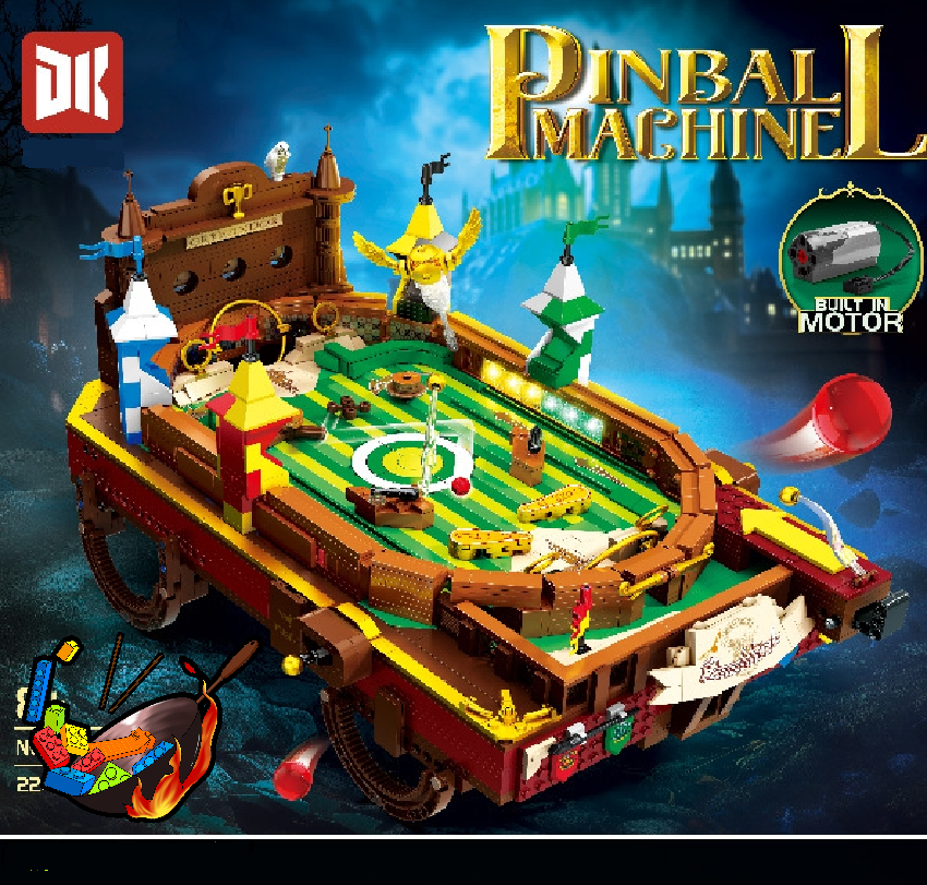 DK 80030 Retro Collection - Pinball Machine Building Blocks – Arcade Toy