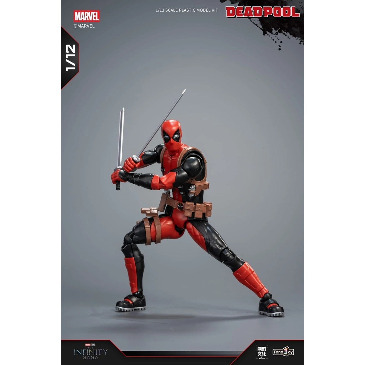 FondJoy Deadpool Figure 1/12 Model Kit
