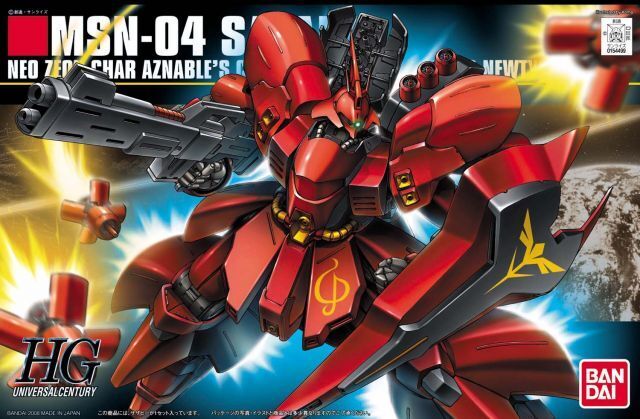 Bandai HGUC 1/144 MSN-04 SAZABI