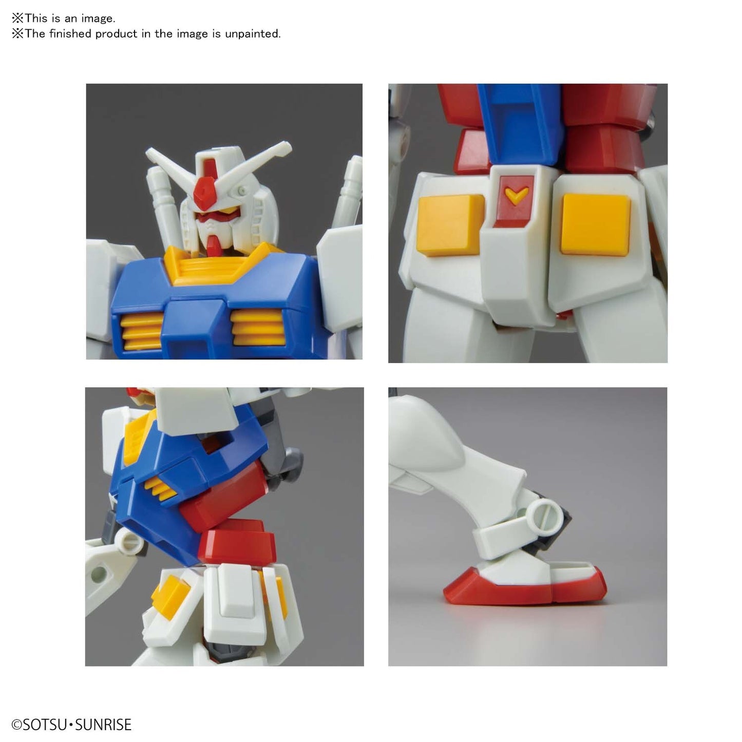 Bandai ENTRY GRADE 1/144 RX-78-2 GUNDAM Model Kit