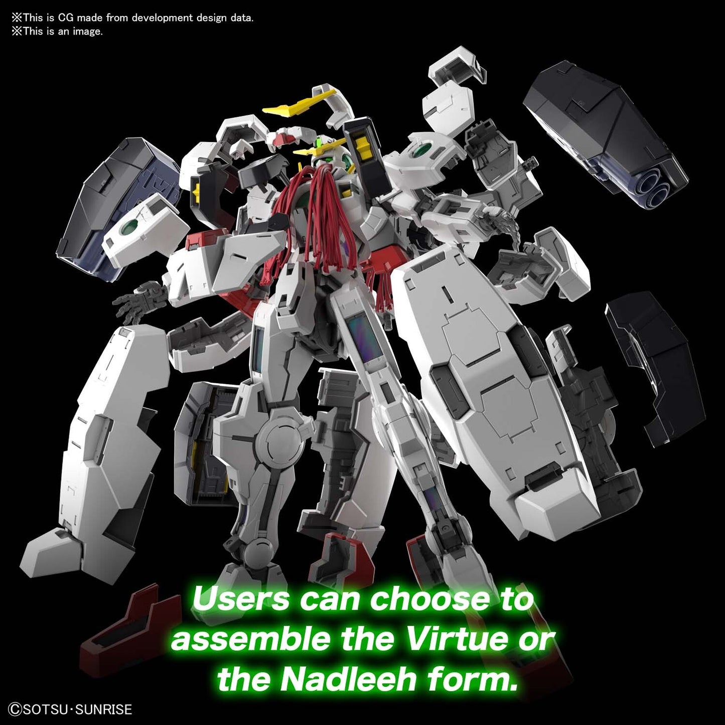 Bandai MG 1/100 VIRTUE GUNDAM Model Kit