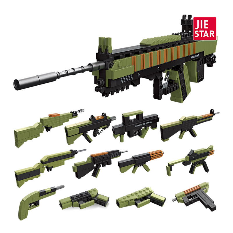 Jiestar 92409 Gunfire Glory Series 12 in 1 (each)