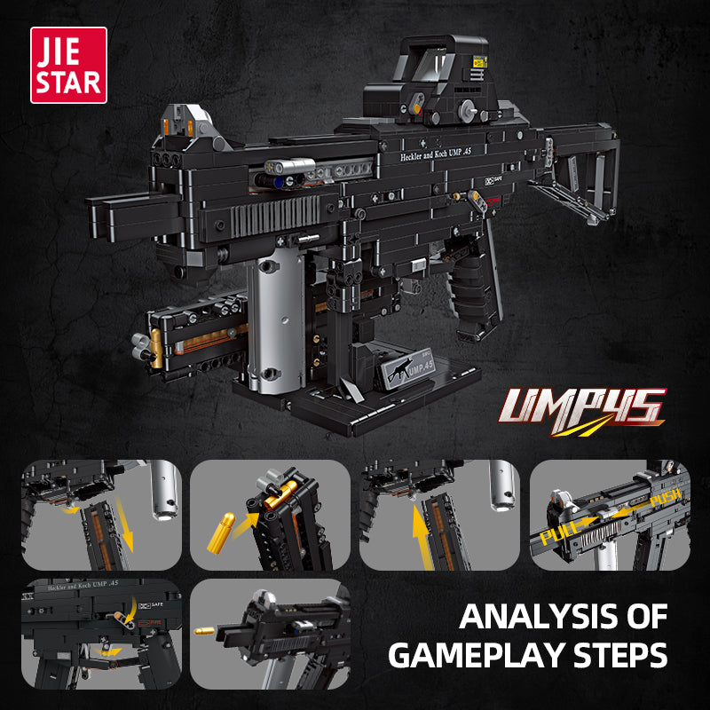 Jiestar 92401 UMP45 Submachine Gun