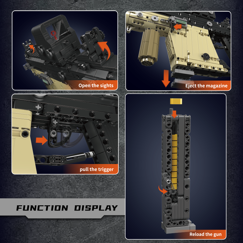 Mould King 14031E Kriss Vector