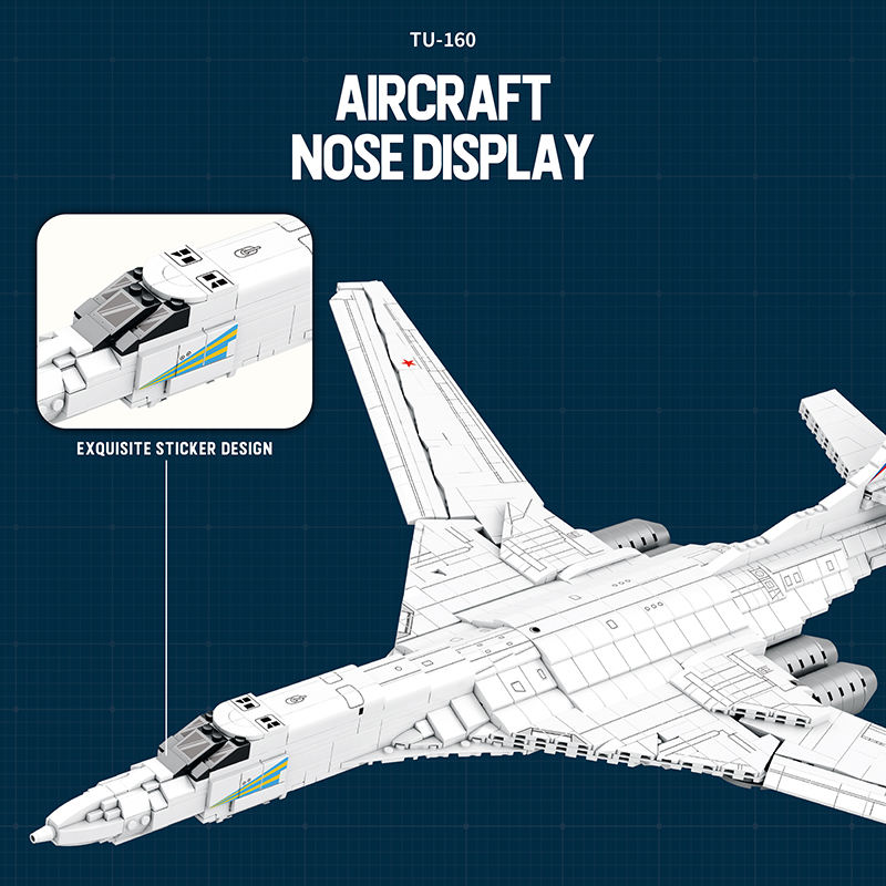 Reobrix 33036 TU-160 White Swan