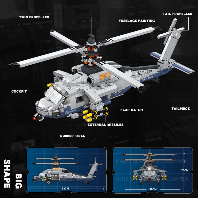 Jiestar 61047 Shipborne Helicopter