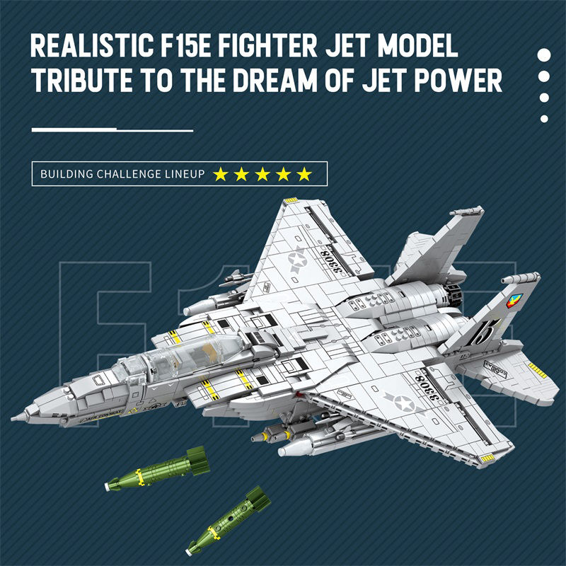 Reobrix 33034 F-15E Strike Eagle