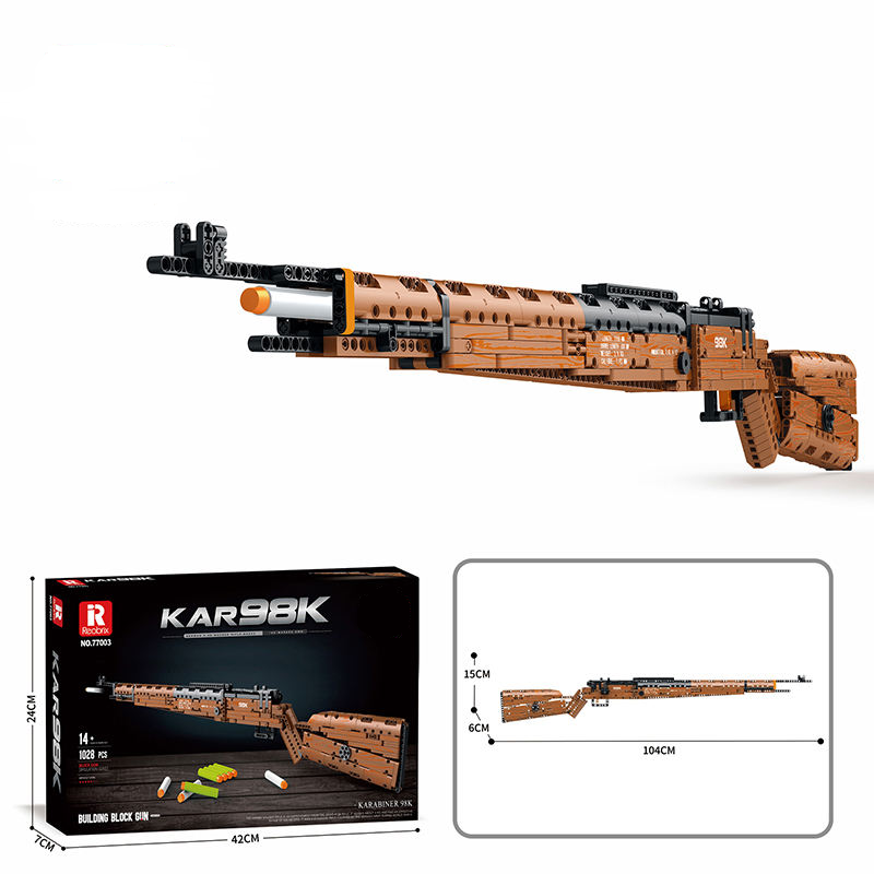 Reobrix 77003 Mauser Rifle Kar98k