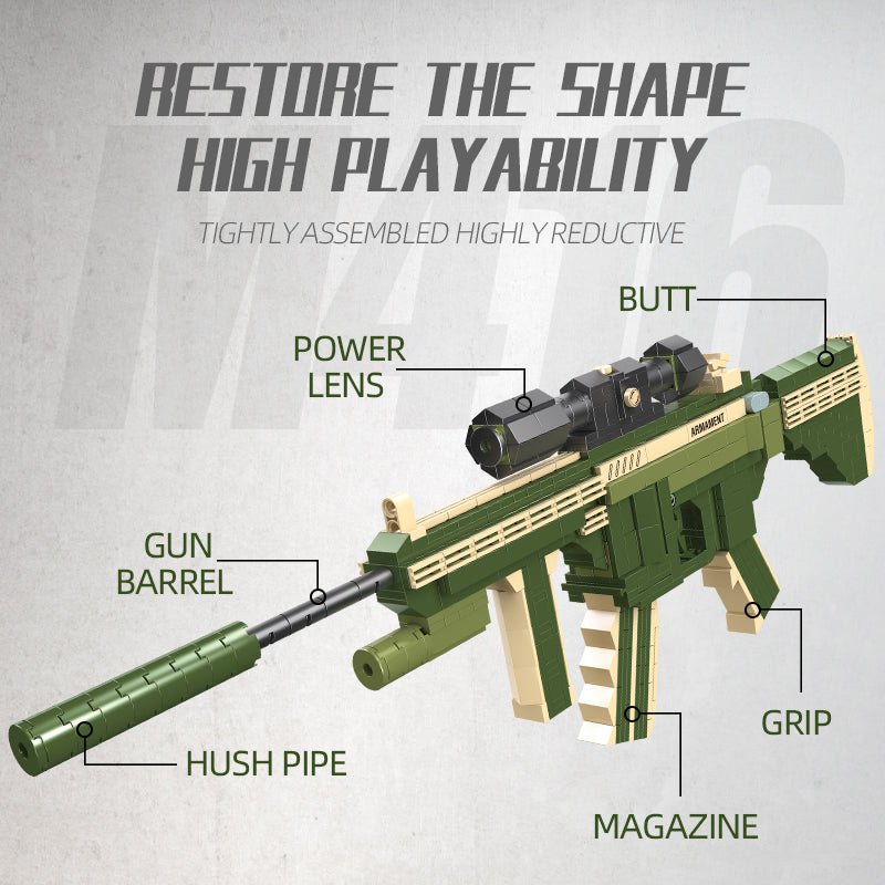 Jiestar 92408 Gunfire Glory Series 6 in 1 (each)