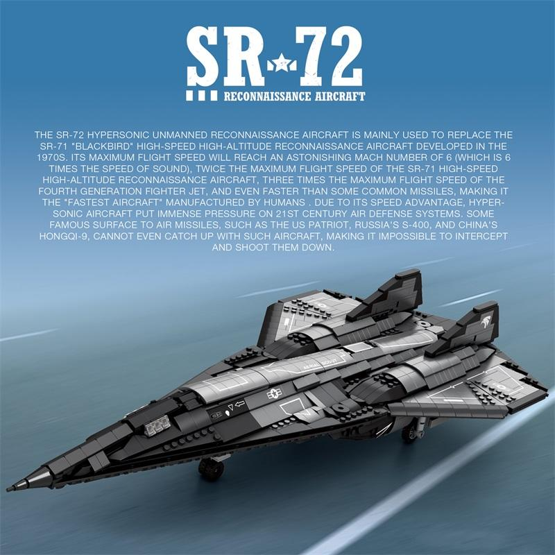 Reobrix 33039 SR-72 Son of Blackbird