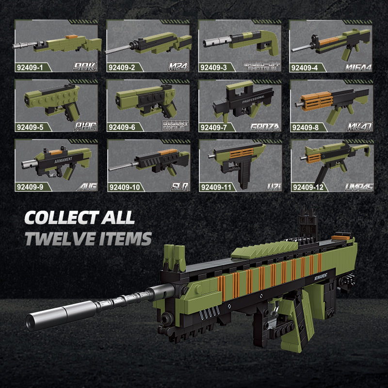 Jiestar 92409 Gunfire Glory Series 12 in 1 (each)