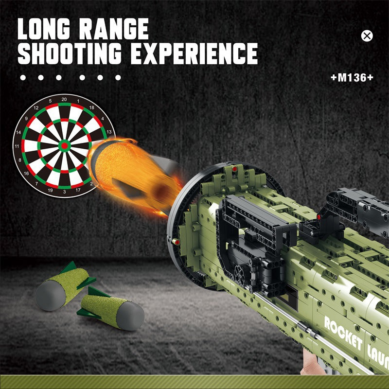 Reobrix 77027 AT-4 Rocket Launcher