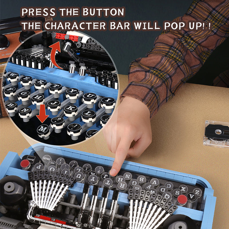 Mould King 10032E  Retro Typewriter