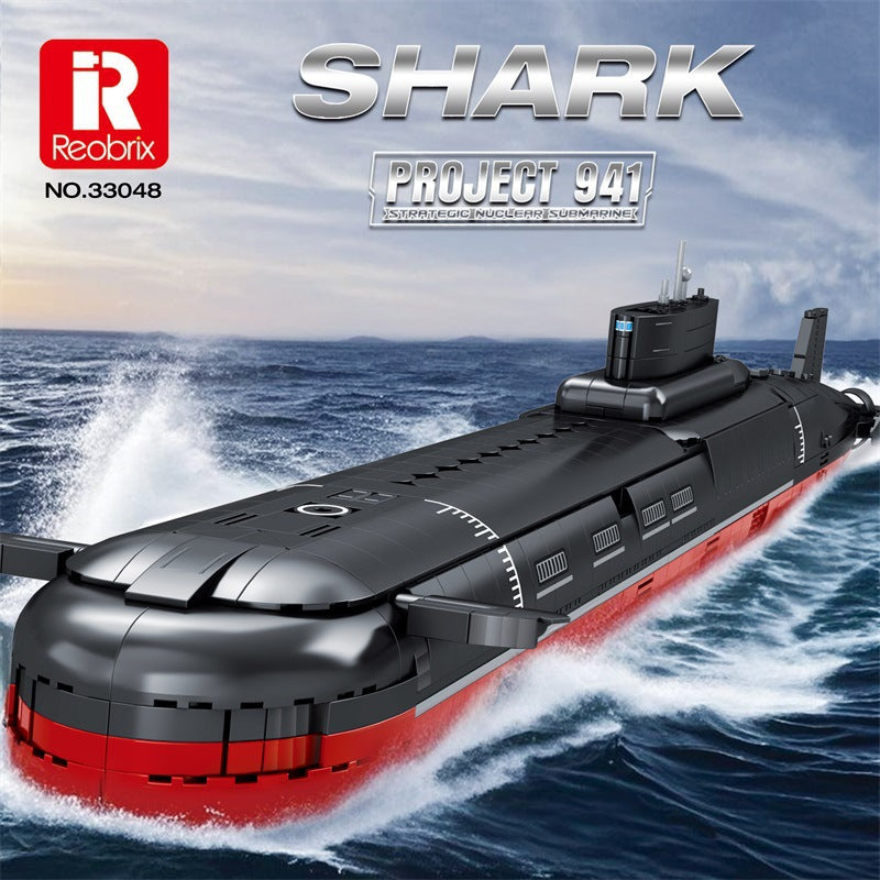 Reobrix 33048 Typhoon Class Strategic Nuclear Submarine - Akula ('Shark')