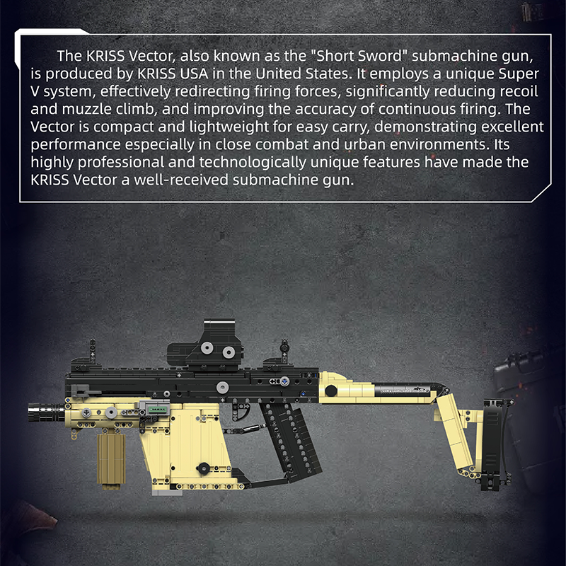 Mould King 14031E Kriss Vector