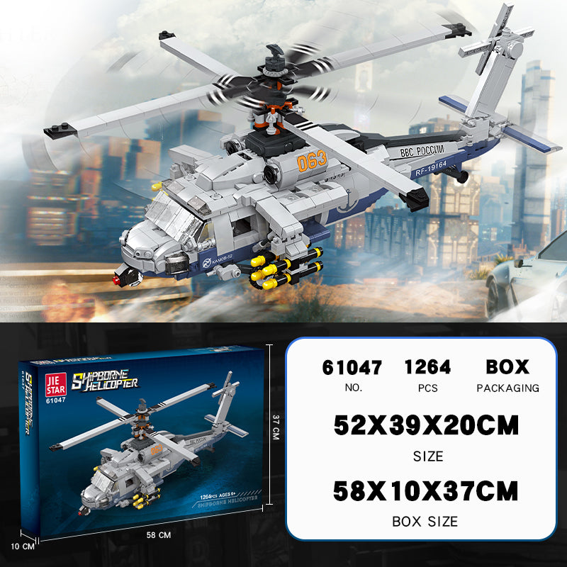 Jiestar 61047 Shipborne Helicopter