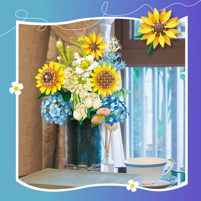 Jiestar JJ9196 Sunflower Bouquet